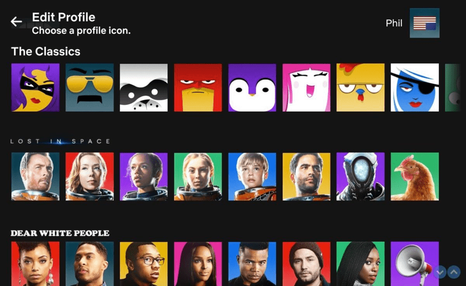 Custom Profile Picture for Netflix