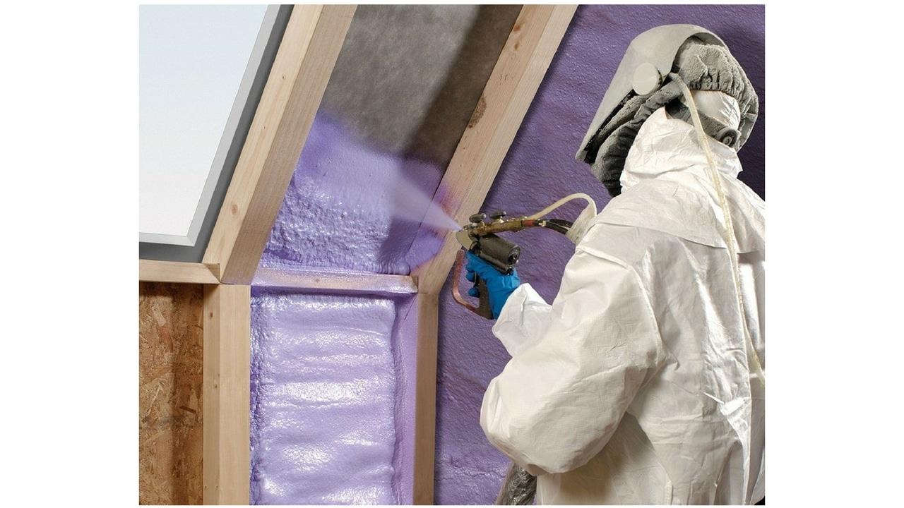 open-cell spray foam insulation